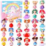 Advent Calendar 2024 for Girls - Christmas Princess Dolls 24 Day Countdown - Perfect Christmas Countdown Gift for Toddlers and Kids Fun and Festive Holiday Experience