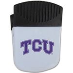 Siskiyou NCAA TCU Horned Frogs Chip Clip Magnet, White