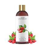 Sage Apothecary Rosehip Oil Healthier Hair and Glowing Skin | For Thicker and Brighter Skin | 30 ML