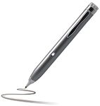 Navitech Grey Fine Point Digital Active Stylus Pen Compatible with Lenovo Yoga Tablet 10 HD+/Lenovo Yoga Tablet 2 10-inch (Windows)/Lenovo Yoga Tablet 2 8-inch (Android)/Lenovo Yoga Tablet 2 Pro