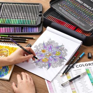 Shuttle Art 174-Count Colouring Pencils Set – Vibrant Artist Colours