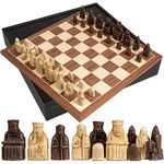 The Isle of Lewis and Walnut Deluxe set with presentation case