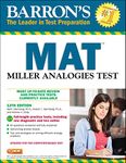 MAT: Miller Analogies Test (Barron's Test Prep)