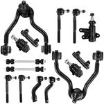 AUTOSAVER88 -Front Suspension Control Arm Kit Compatible with 1999-2000 Cadillac Escalade, 1995-2000 Chevy/GMC K1500 K2500, 1995-2000 Chevy Tahoe/GMC Yukon -4WD ONLY