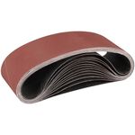 STEBRUAM Sanding Belt 100x 610 mm,12PCS 240 Grit Belt Sander Belts