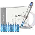 Dr.Pen Ultima M8S Microneedling Pen Professional, Wireless Microneedle Skin Derma Auto Pen Micro Needle Pen for Face & Body & Beard, with 9 Cartridges and Storage Case