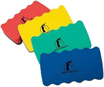 Cancellino Magnetico - 4 Pack - per Lavagne Magnetiche Bianche, Lavagne Planning e Lavagne in Ardesia - Gomma da Cancellare Set - Detergente per Casa, Scuola e Ufficio