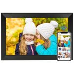 Funcare Digital Photo Frame 15.6 Inch, 1920 * 1080 HD IPS Touch Screen Wifi Digital Picture Frame, 64GB Electronic Photo Frame, Auto-Rotate, Wall Mountable, Easy to Share Photos and Videos via APP