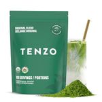 Tenzo Matcha Green Tea Powder | USDA Organic Ceremonial Grade – Paleo, Kosher, Vegan – Authentic Japanese Origin (100 Grams)