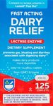 Rite Aid Fast Acting Dairy Relief Lactase Enzyme - 125 Caplets | Lactase Enzyme Supplement | Lactose Intolerance Pills