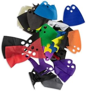 Brick Loot Superhero Capes for Mini Figures – 35 Piece Cape Set for Lego Minifigures, Action Hero Accessories for Boys & Girls, Building Toy Kit Compatible with Major Brands, Gift for Kids Ages 6+