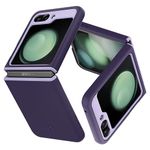 Caseology Nano Pop for Samsung Galaxy Z Flip 5 Case [TPU + PC Dual Structure] Air Space Tech Protection with Dual Side Grip Phone Case For Samsung Z Flip 5 5G - Grape Purple