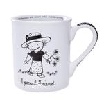 Enesco 62135 Special Friend Mug, Ceramic, White