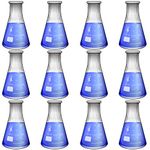 213G19 Karter Scientific 150ml Narrow Mouth Erlenmeyer Flask (Pack of 12)