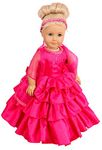 Prom Princess, Bridesmaid, Ball Gown Set to fit Dolls 14-18 inches [ DOLL NOT INCLUDED] To fit Dolls Such as Our Generation, Design a Friend,Hannah by Gotz and American Girl.