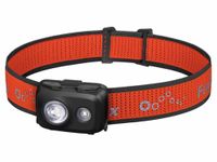 Fenix HL16 AAA Powered 450 Lumen Headlamp, 60 Degree tilt Mechanism, with White and red LEDs (Black)