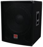 Rockville SBG1184 18" 1000 Watt Passive 4-Ohm Pro DJ Subwoofer, MDF/Pole Mount