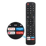 New Universal Remote Control ERF2G60H for All Hisense TV Remote, Replacement Control EN2A27 for Hisense Smart TV Remote, with Netflix, Prime Video, YouTube, Google Play Buttons