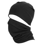 PrimeBox Face Mask Bandana Cotton Fabric Bike Riding Dust Protection Head Face Mask for Men Women Balaclava Neck Gaiter (Combo Pack of 2 Mask Helmet Cap Combo)