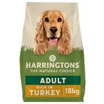 Harringtons Complete Dry Adult Dog Food Turkey & Veg 18kg - Made with All Natural Ingredients