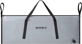 Buffalo Gear Insulated Fish Kill Bag 48×18In,Leakproof Fish Cooler Bag,Portable Waterproof Fish Bag Keep Ice-Cold More Than 24 Hours (Grey)