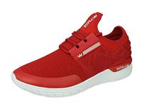 Supra Men's Flow Run Evo Shoes,8,Formula One/Risk Red-Wht