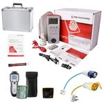 Seaward Primetest 100 PAT Tester Kit KIT63 Including Online PAT Training Course with Online Assessment, PASS & FAIL Labels, Socket Tester & More - Primetest 100 Is A LCD Portable Appliance Tester, Can Test Class 1, Class 2 Cables & IT Equipment At The Press Of A Button