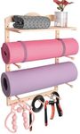 BiJun Yoga Mat Holder Wall Mount Ho