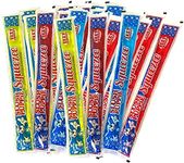 Slush Puppie Freeze Pop - The Original Squeeze Freezalicious Ice Pop Lolly - Red Cherry, Lemon& Lime, Strawberry and Blue Raspberry Ice Lollies Vegetarian, Vegan and Gluten Free (100 x 60mls)