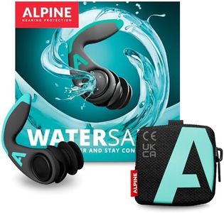 Alpine WaterSafe Pro - Ear Plugs for Swimming and Surfing – for Adults - Waterproof - Comfortable - Secure Fit - for Water Sports - Reusable - Sizes M & L - 1 Pair