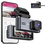 OMBAR Dash Cam Front and Rear 5G Wi