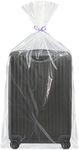 Extra Large Clear Plastic Storage Bags,10 Pieces 40x60 Inches Big Gaint Jumbo Huge Plastic Storage Bags for Luggage, Suitcase,Furniture,10 Ribbons Included