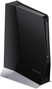 NETGEAR Nighthawk WiFi 6 Mesh Range Extender EAX80 - Add up to 2,500 sq. ft. and 30+ devices with AX6000 Dual-Band Wireless Signal Booster & Repeater (up to 6Gbps speed), plus Smart Roaming