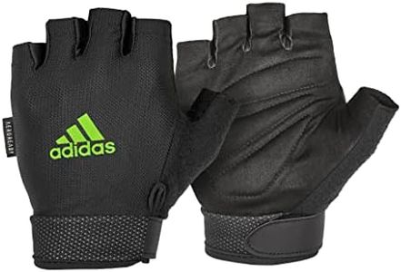 adidas Essential Adjustable Gloves - Green/M