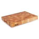 John Boos Boos Block CCB Series Large Reversible Wood Chopping Board, 2.25-Inch Thickness, 20" x 15" x 2 1/4", Maple