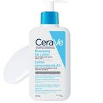 CeraVe SALICYLIC ACID Lotion, Renewing SA Exfoliating Body Lotion for Dry, Rough & Bumpy Skin, Psoriasis, Keratosis Pilaris, Itching & Flaking. With Lactic Acid, Hyaluronic Acid, Fragrance Free, 237ML