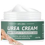 120ML Urea Foot Cream, Foot Cream for Cracked Heels and Dry Skin, Feet, Knees& Elbows,Urea Foot Cream 40%