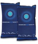 Twin Pack - Portable Reusable Dehumidifier Bag Silica Gel Moisture Damp Absorber Condensation Eliminator for Car, Home & Caravan (350g x 2)