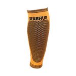 Bearhug Calf Compression Sleeve for Men and Women - Shin Splints Support for Torn Muscle and Leg Cramps - Bamboo Calf Support for Sports, Running, Gym