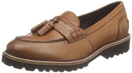 Hush Puppies Women's Ginny Loafer, Tan, 6 UK