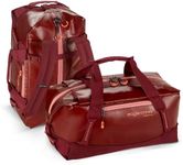 Eagle Creek Migrate Duffel 40L Travel Bag - Featuring Durable Water-Resistant 100% Recycled Materials, Wide Mouth Opening, and Tuck Away Backpack Straps, Burnt Berry