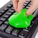 ULTRICS Keyboard Dust Cleaner, Magic Sticky Gel Putty Soft Flexible Cleaning Kit for PC Computer Laptop MacBook Remote Control Mobile Telephone Printer Car Air Vents Dashboard Type Writer and More