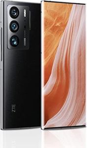 ZTE Axon 40 Ultra 5G Smartphone Android, Snapdragon 8 GEN 1, 64MP+64MP+64MP Fotocamera Telefono Cellulare, Schermo Intero AMOLED da 6,8", 5000mAh 65W, NFC, Dual SIM, Versione EU, 8GB+128GB, Nero