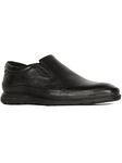 HUSH PUPPIES Men Spencer Slipon Black Loafer Formal Shoe - 7 UK