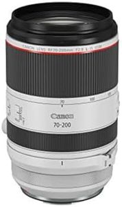 Canon RF70-200mm F2.8 L is USM Lens, Telephoto Zoom Lens, Compatible with EOS R Series Mirrorless Cameras, White