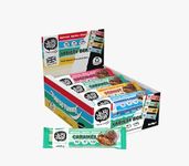 Yubi Variety Box 12 Pack - Protein Bars - 99 Calories, High Protein, High Fibre, Low Sugar, Gluten Free and Dairy Free - Healthy Snacks/Nutrition Bar - Chocolate Bars - 420g