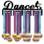 CREATCABIN Medal Holder Dance Dancer Medals Hanger Display Stand Wall Mount Hanger Decor Stainless Steel Hanging for Home Badge 3 Lines Medalist Running Soccer Gymnastics Over 60 Medals