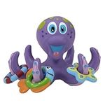 Nuby Floating Octopus Toy with 3 Ho