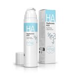 Elemental Care Hyaluronic Acid Hydrating Face Cream 50ml - Anti-Wrinkles and Moisturiser Face Care for Smoothed and Rejuvinated Skin - Day and Night cream