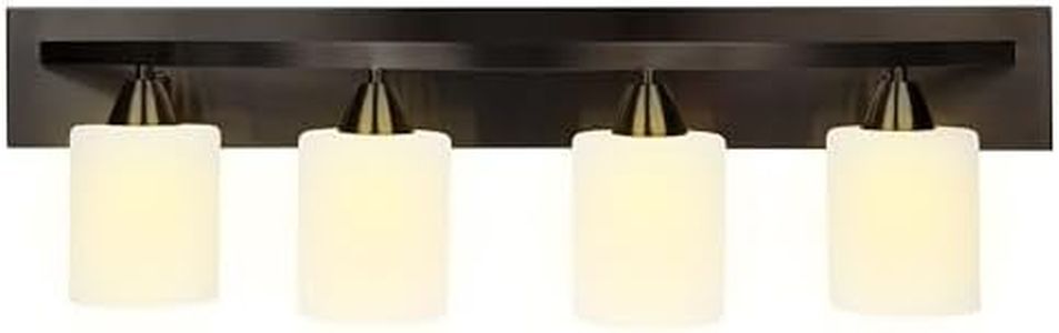 Vanity Bath Light Bar Interior Lighting Fixture (Oil Rubbed Bronze, 4 Lights)